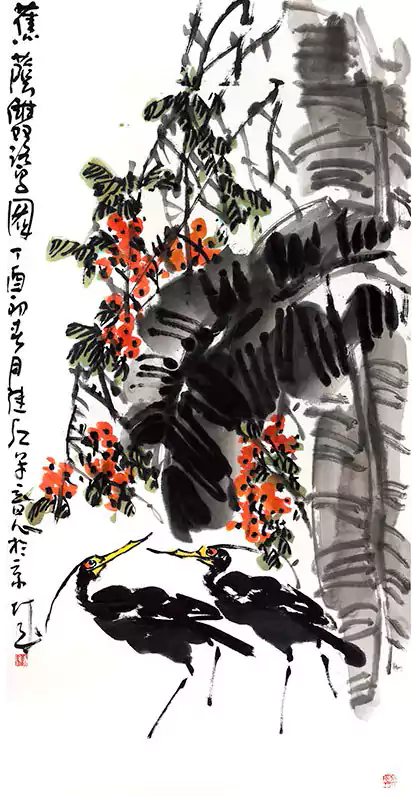国画花鸟画