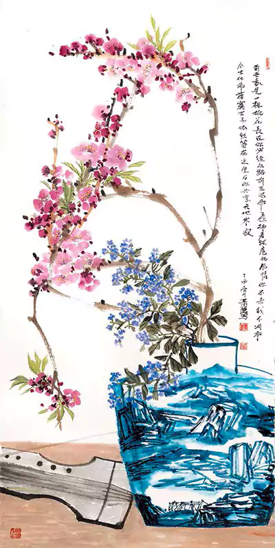 花瓶里的花