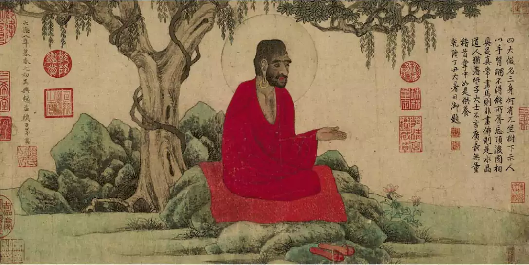 红衣罗汉图 国之名画