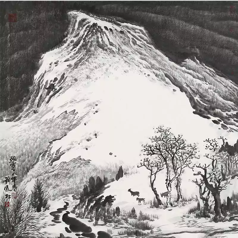 残雪 国画