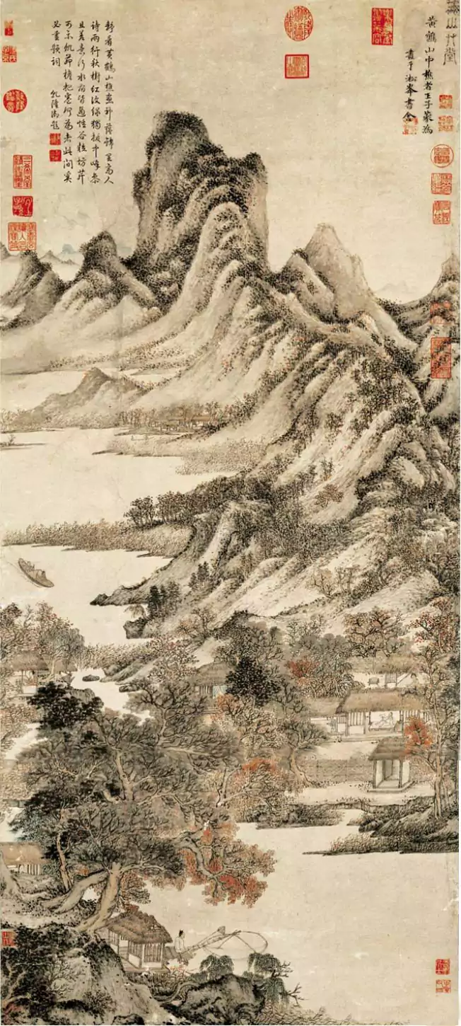 秋山草堂图