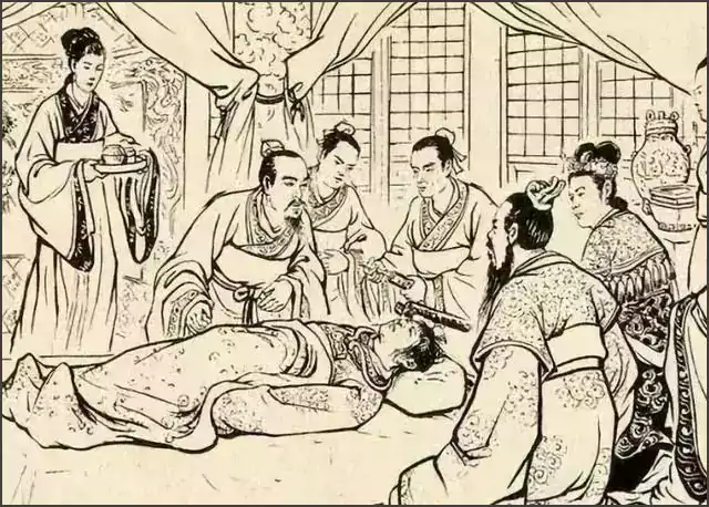 黑白人物画