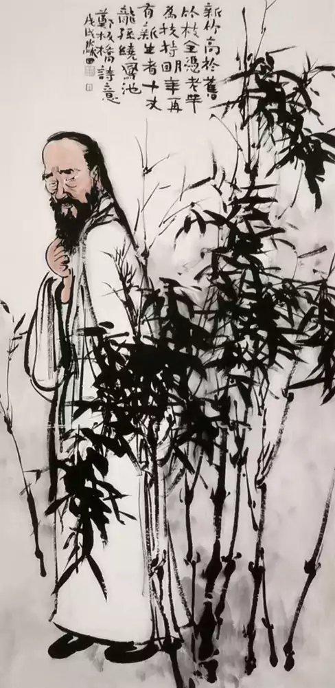 新竹高于旧竹枝 全凭老干为扶持